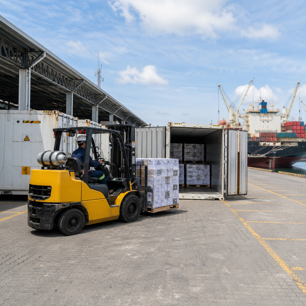 Jiangmen Customs Handles Its First Import of Compound Fish Feed